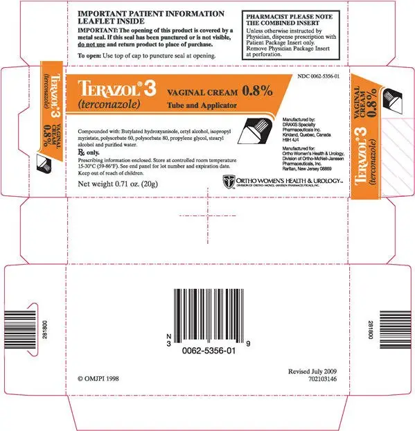 PRINCIPAL DISPLAY PANEL - Vaginal Cream 0.8% Carton (Draxis Specialty Pharmaceuticals Inc)