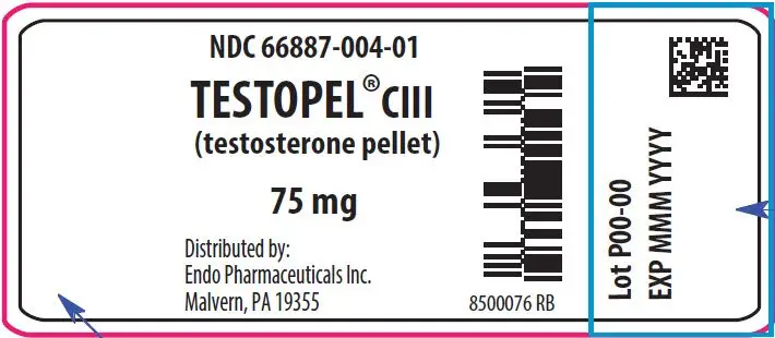 Principal Display Panel – Vial Label