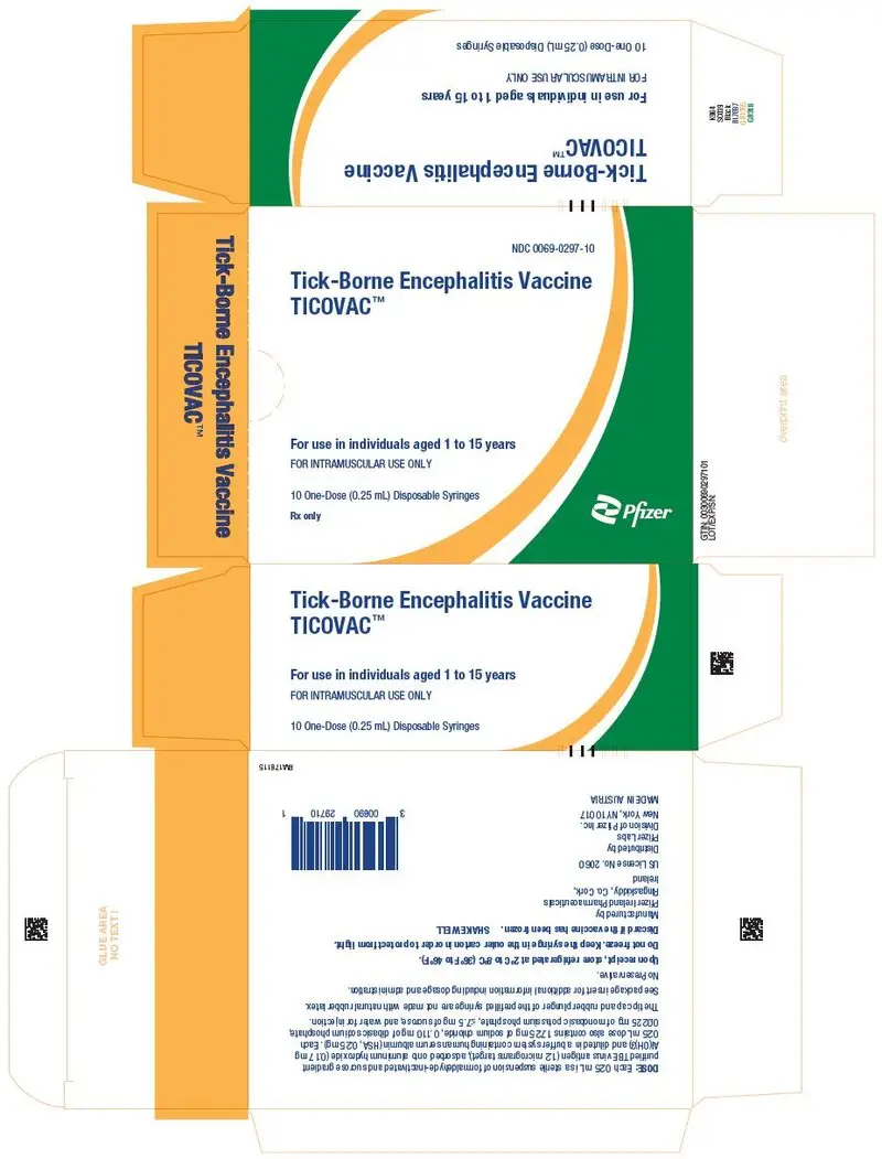 PRINCIPAL DISPLAY PANEL - 0.25 mL Syringe Carton - 0069-0297-10