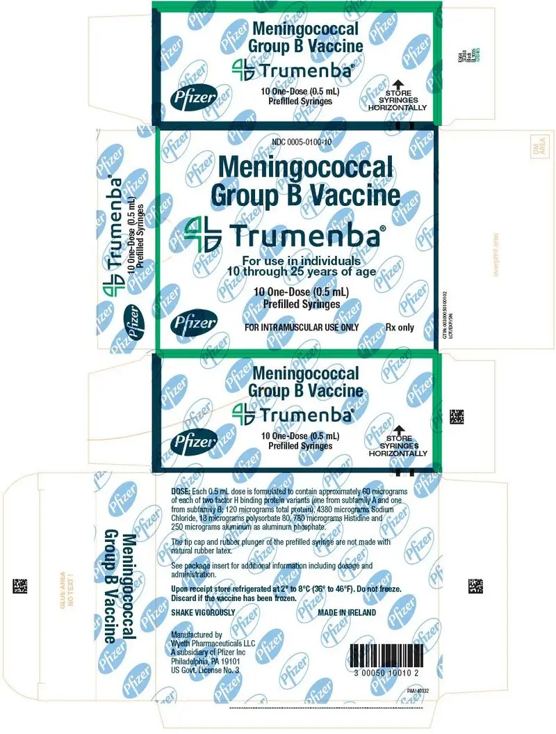 PRINCIPAL DISPLAY PANEL - 10 - 0.5 mL Syringe Carton