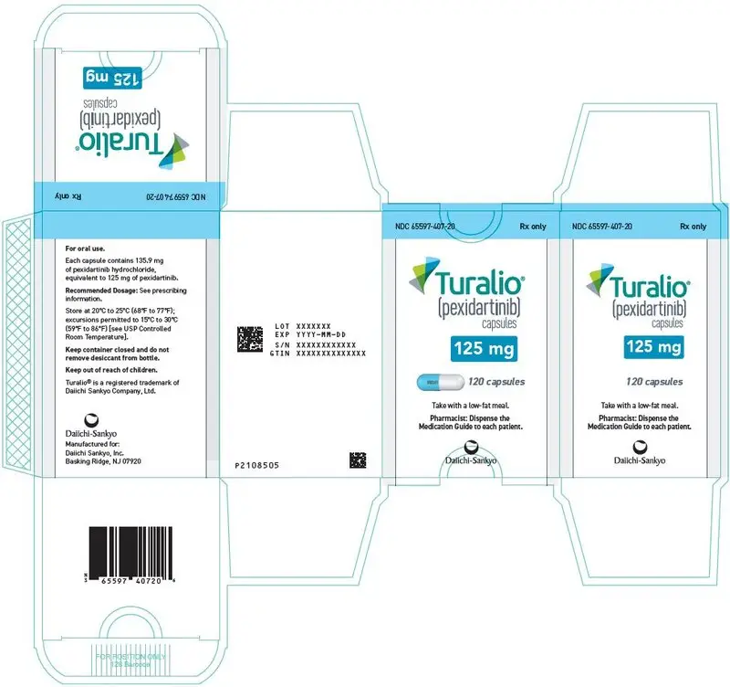 PRINCIPAL DISPLAY PANEL - 125 mg Capsule Bottle Carton