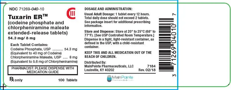 PRINCIPAL DISPLAY PANEL - 100 Tablet Bottle Label