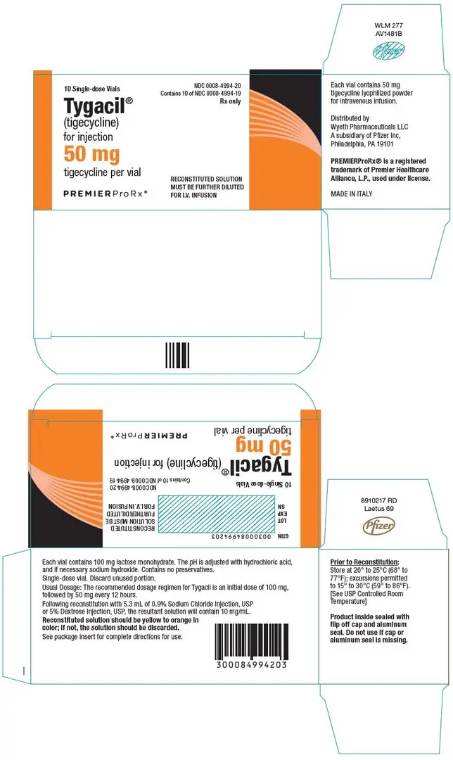 PRINCIPAL DISPLAY PANEL - 50 mg Vial Carton