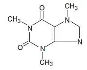 caffeine chemical structure