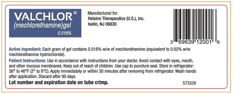 Tube label back