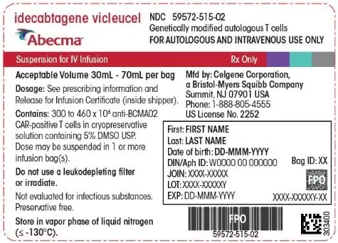 PRINCIPAL DISPLAY PANEL - 70 mL Bag Label