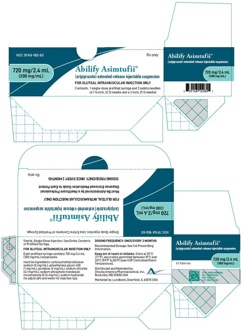 PRINCIPAL DISPLAY PANEL - 720 mg/2.4 mL Syringe Carton