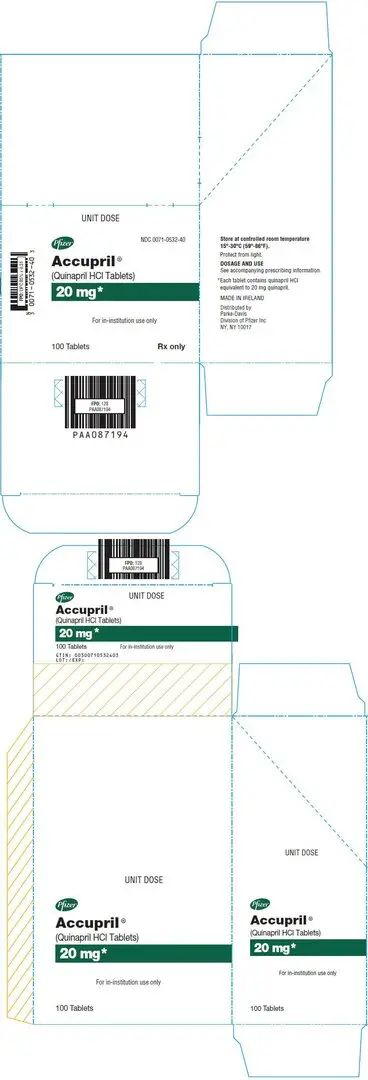 PRINCIPAL DISPLAY PANEL - 20 mg Tablet Blister Pack Carton