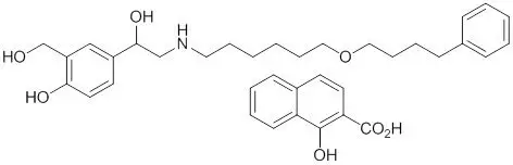 Salmeterol chem structure