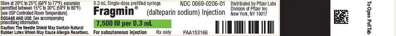 PRINCIPAL DISPLAY PANEL - 0.3 mL Syringe Blister Pack Label