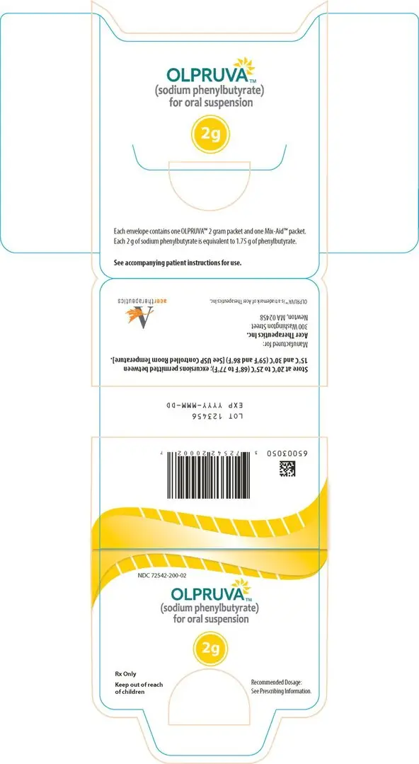 Principal Display Panel -  2 g Envelope Label
