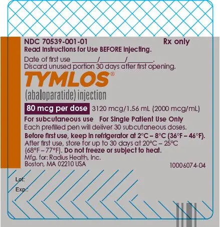 PRINCIPAL DISPLAY PANEL - 80 mcg Prefilled Pen Label