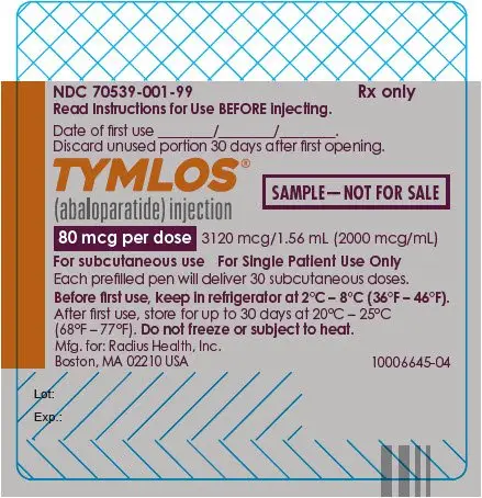 PRINCIPAL DISPLAY PANEL - Sample 80 mcg Prefilled Pen Label