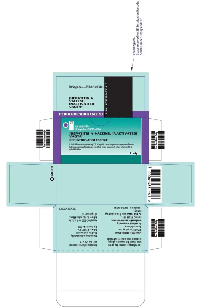 PRINCIPAL DISPLAY PANEL - 0.5 mL Vial Carton