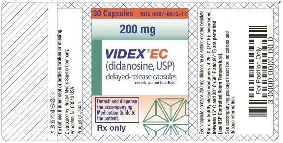 PRINCIPAL DISPLAY PANEL - 200 mg label