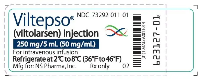 Principal Display Panel – Vial Label