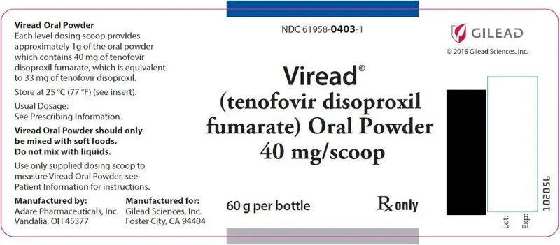 PRINICPAL DISPLAY PANEL - 40 mg/Scoop Bottle Label