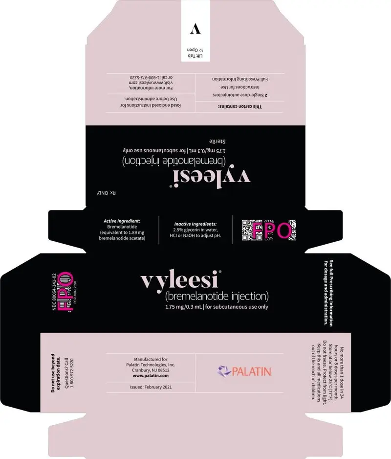 Principal Display Panel – 2 Syringe Carton Label
