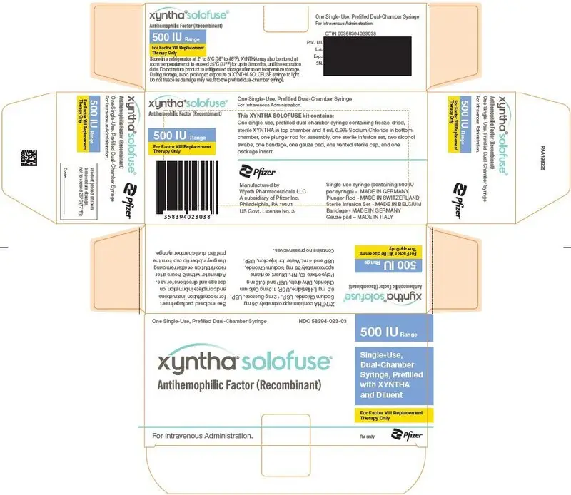 PRINCIPAL DISPLAY PANEL - Kit Carton - 500 IU