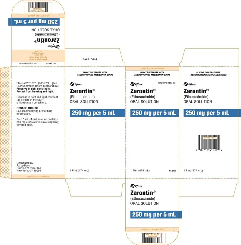 PRINCIPAL DISPLAY PANEL - 474 mL Bottle Carton - 2418-19