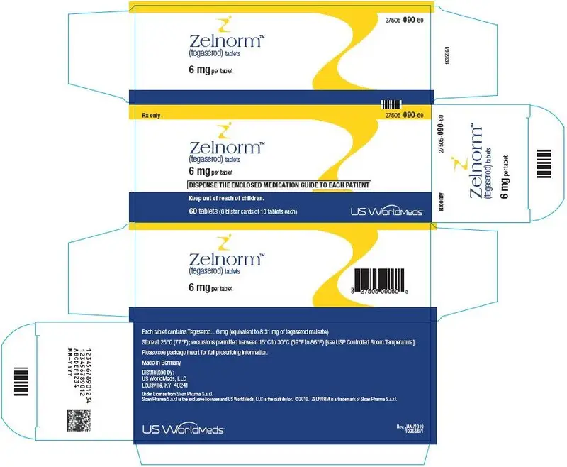 PRINCIPAL DISPLAY PANEL - 6 mg Tablet Blister Pack Carton