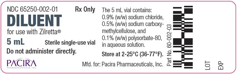 Principal Display Panel - 5 mL Vial Label