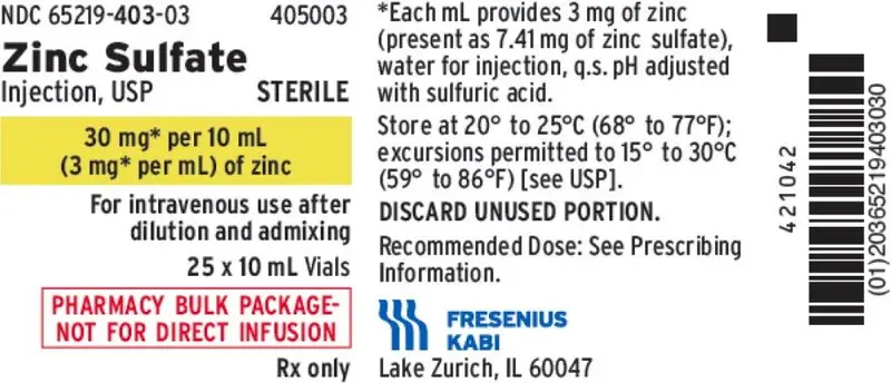 PRINCIPAL DISPLAY PANEL – 3mg/mL Tray Label
