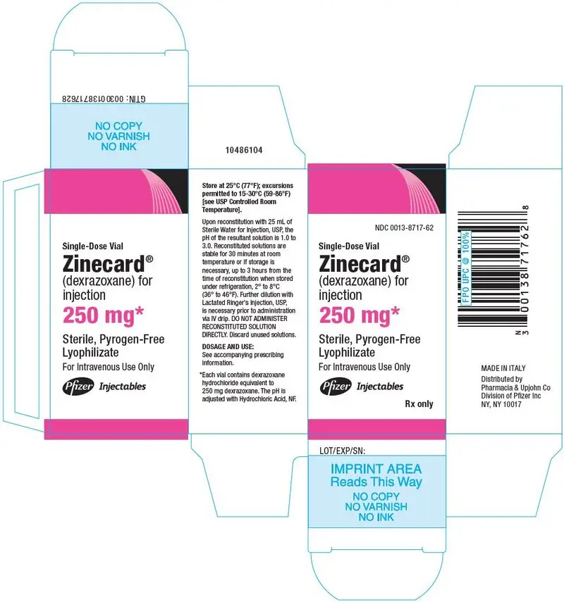 PRINCIPAL DISPLAY PANEL - 250 mg Vial Carton