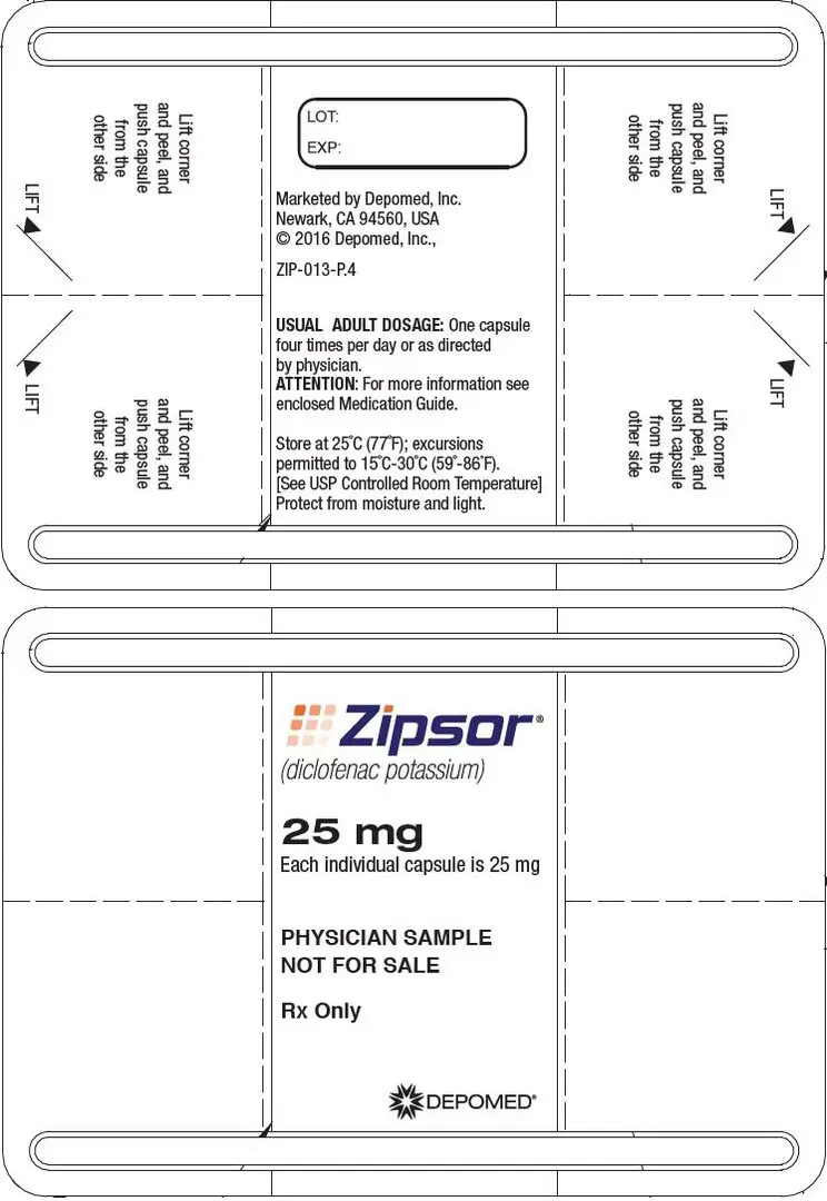 25 mg Blister Card