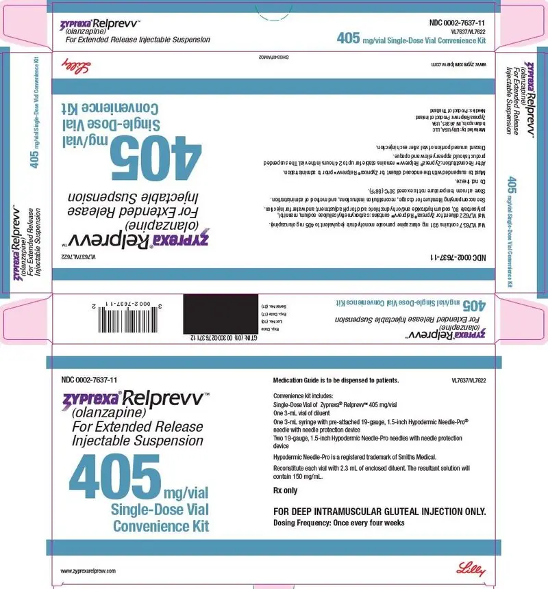 405 mg/vial Convenience kit
