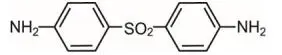 The structural formula for ACZONE Gel, 5%