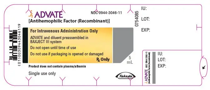 PRINCIPAL DISPLAY PANEL - 3000 IU 5 mL Blister Pack Label