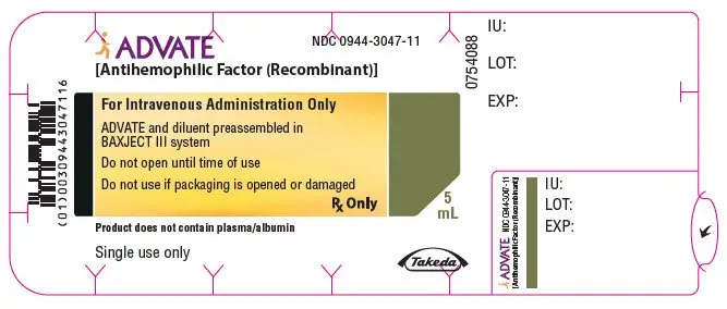 PRINCIPAL DISPLAY PANEL - 4000 IU 5 mL Blister Pack Label