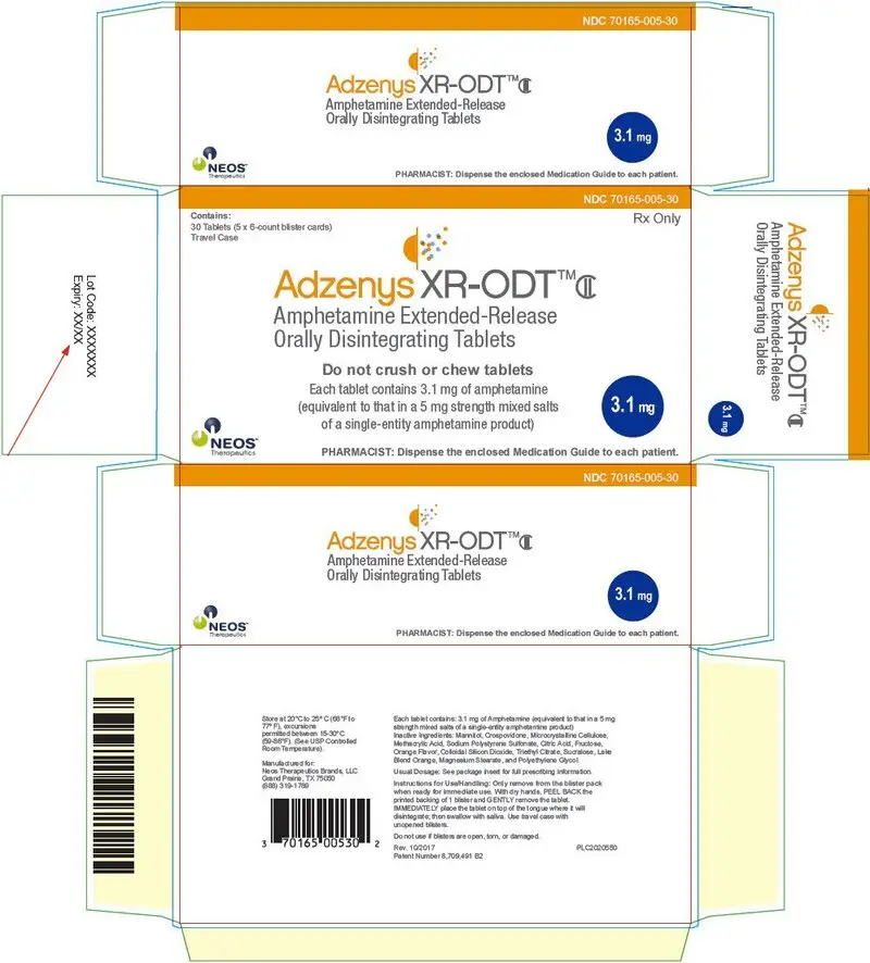 PRINCIPAL DISPLAY PANEL - 3.1 mg Tablet Blister Pack Carton