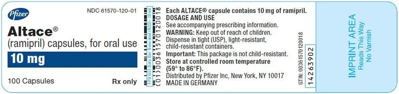 PRINCIPAL DISPLAY PANEL - 10 mg Capsule Bottle Label