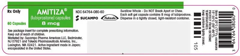 PRINCIPAL DISPLAY PANEL - 8 mcg Capsule Bottle Label