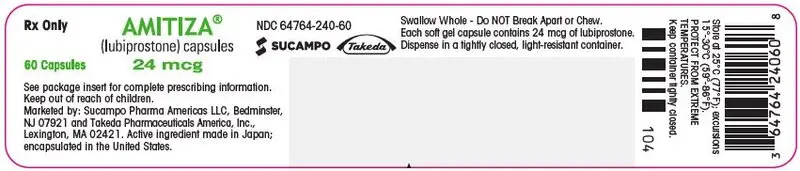 PRINCIPAL DISPLAY PANEL - 24 mcg Capsule Bottle Label