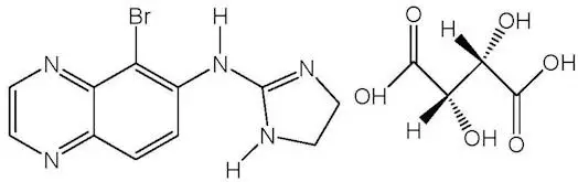 Brimonidine Chemical Structure