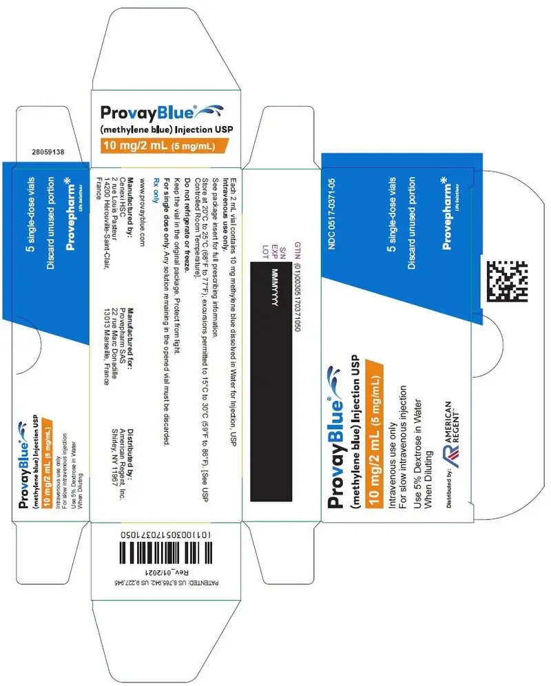 Single-Dose Vial Carton Label 2 mL