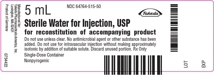 PRINCIPAL DISPLAY PANEL - 5 mL Vial Label - NDC 64764-515-50