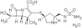 doripenem monohydrate chemical structure