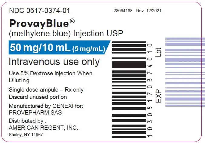 Ampule Label 10 mL