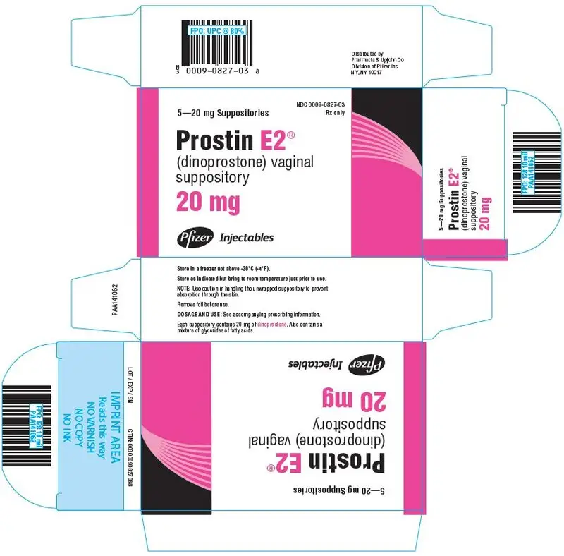 PRINCIPAL DISPLAY PANEL - 20 mg Suppository Blister Pack Carton