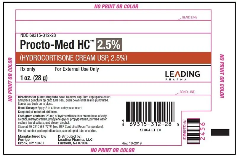 Hydrocortisone Cream USP, 2.5% - Tube
