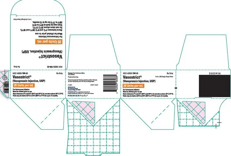 20 Units per mL 25 pack carton