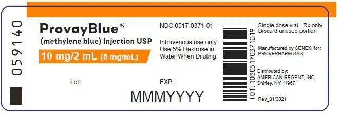 Single-Dose Vial Label 2 mL