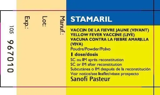 PRINCIPAL DISPLAY PANEL - 0.5 ml Vial Label