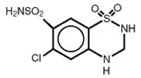 thiazide-structure