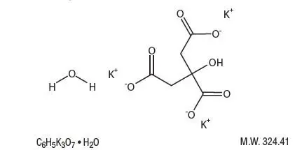 potassium chemical structure