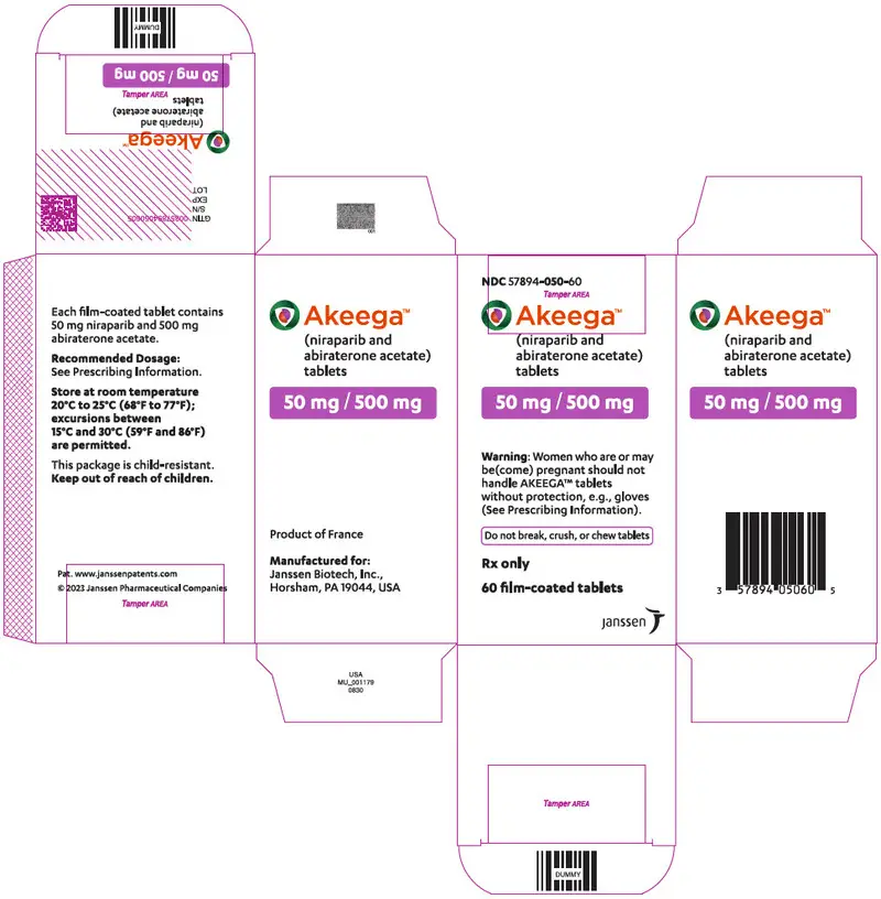 PRINCIPAL DISPLAY PANEL - 50 mg / 500 mg Bottle Carton